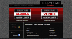 Desktop Screenshot of perezsolari.com